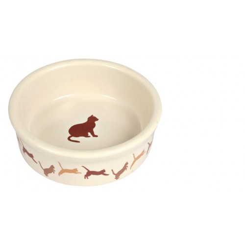 MISKA CERAMICZNA DEKOROWANA DLA KOTA 250ml/11cm
