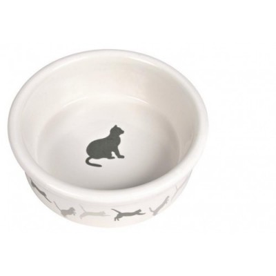MISKA CERAMICZNA DEKOROWANA DLA KOTA 250ml/11cm