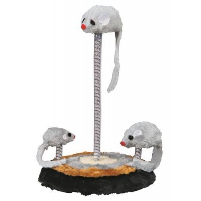 MYSZY NA SPRĘŻYNIE 3szt/op(30cm)