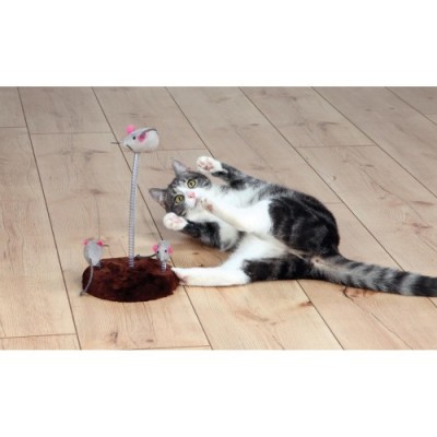 MYSZY NA SPRĘŻYNIE 3szt/op(30cm)