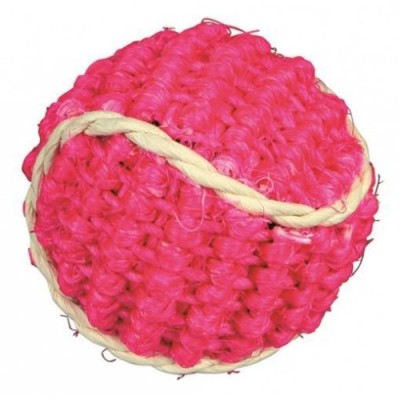 Myszka i piłka z sizalu, 5cm/o 4 cm