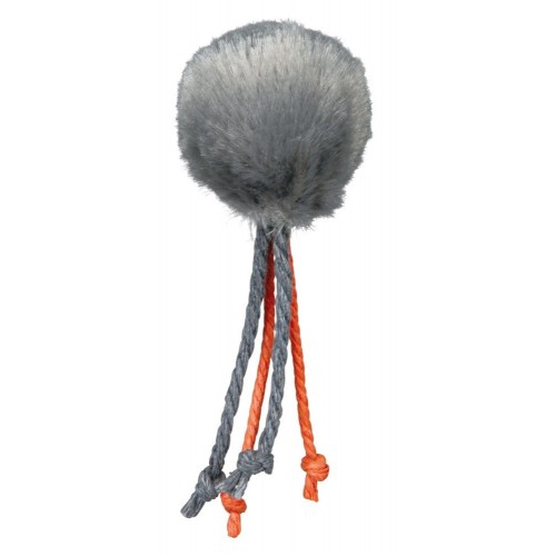 PIŁKI PLUSZOWE Z DZWONKIEM I SZNURKAMI 100szt./OP