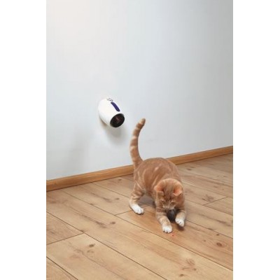 Wskaźnik laserowy, 11 cm, biało/niebieski