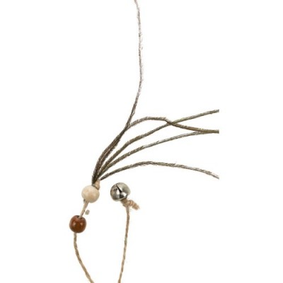 Patyk z Matatabi z koralikami 44 cm