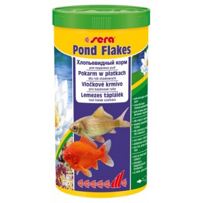 Pond Flakes  1.000 ml, płatki -pokarm dla ryb stawowych