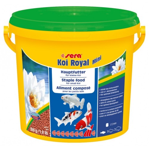 Koi Royal Mini 3.800 ml, granulat - pokarm postawowy dla Koi
