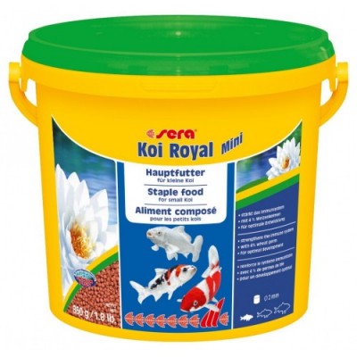 Koi Royal Mini 3.800 ml, granulat - pokarm postawowy dla Koi