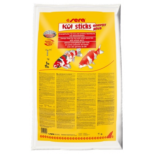 Koi sticks energy plus 5 kg, granulat - pokarm energetyczny