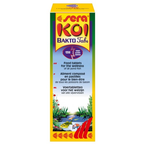 Koi Bakto Tabs 1.350 tabl. - pokarm dla Koi