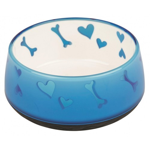 Miska plastikowa Lovely Dog, 0.6 l/o 15 cm