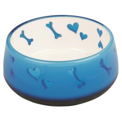 Miska plastikowa Lovely Dog, 0.9 l/o 18 cm