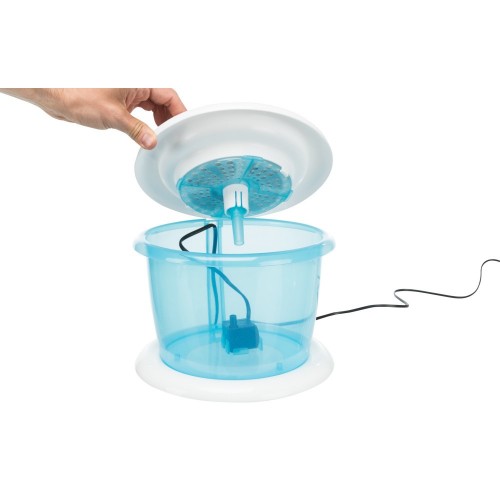 Automatyczne poidło Bubble Stream , 3 l, niebiesko/białe