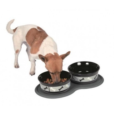 PODKŁADKA POD DWIE MISKI 45cm