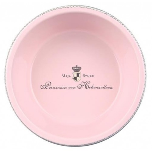 Miska ceramiczna dla psa „Princess” , 0.18 l/o 12 cm, różowa