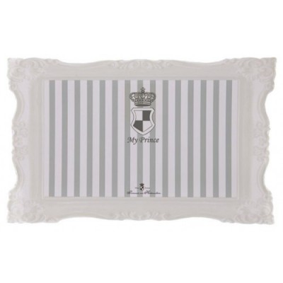 Mata „My Prince”, 44 × 28 cm szara