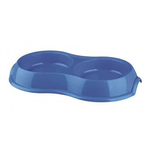 MISKA PLASTIKOWA PODWÓJNA, 2 × 0.2 l/o 11 cm