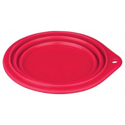 MISKA podróżna, silikonowa, składana 1 l/śr.18 cm