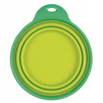 Miska podróżna, silikonowa, z obręczą, 0.5 l/o 14 cm