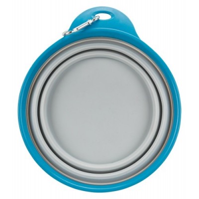 Miska podróżna, silikonowa, z obręczą, 1 l/o 18 cm