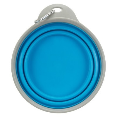 Miska podróżna, silikonowa, z obręczą, 1 l/o 18 cm