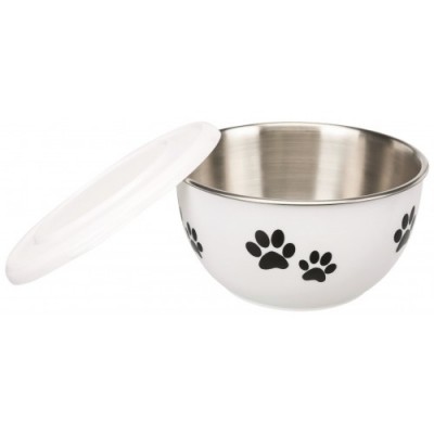 Miska ze stali nierdzewnej Fresh Feed z pokrywką, 0.9 l/o 15 cm