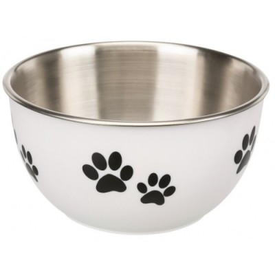 Miska ze stali nierdzewnej Fresh Feed z pokrywką, 0.9 l/o 15 cm