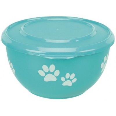 Miska ze stali nierdzewnej Fresh Feed z pokrywką, 0.9 l/o 15 cm