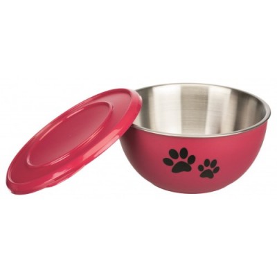 Miska ze stali nierdzewnej Fresh Feed z pokrywką, 1.3 l/o 17 cm