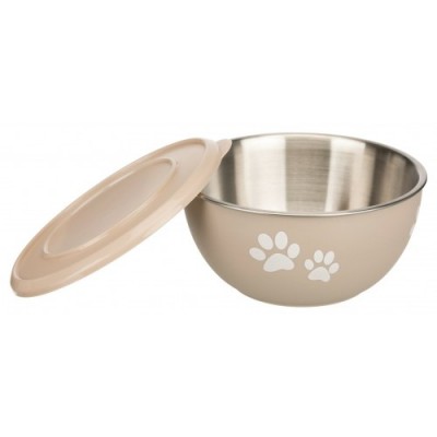 Miska ze stali nierdzewnej Fresh Feed z pokrywką, 1.3 l/o 17 cm