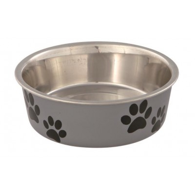 MISKA METALOWA Z PLASTIKOWĄ POWŁOKĄ, 0.25 l/o 12 cm