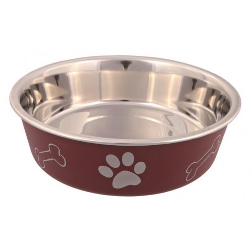 MISKA METALOWA Z PLASTIKOWĄ POWŁOKĄ, 0.75 l/o17 cm