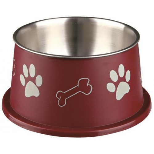 MISKA METALOWA Z PLASTIKOWĄ POWŁOKĄ, 0,9 l/o 15 cm