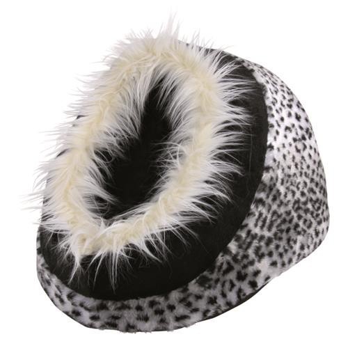 LEGOWISKO "MINOU" 35x26x41cm ŚNIEŻNA PANTERKA