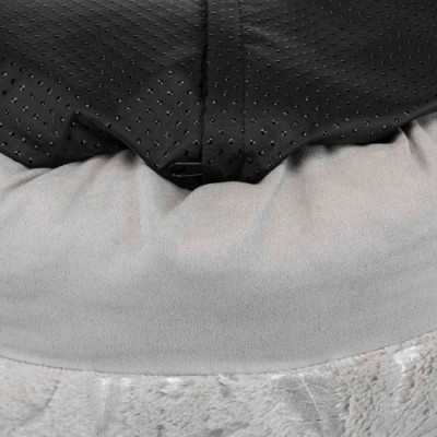 Legowisko Feather, o 50 cm, szare/srebrne