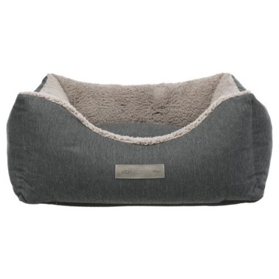 Legowisko Vital Bendson, 115 × 105 cm, ciemnoszare/jasnoszare