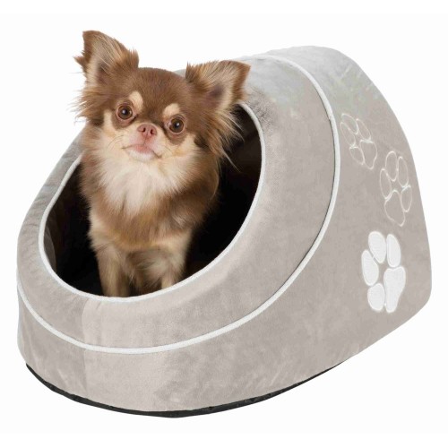 Legowisko zamknięte Nica, 41 × 35 × 26 cm, szare