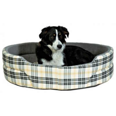 LEGOWISKO LUCKY 55X45CM CZARNO-SIWE