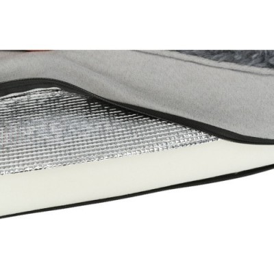 Legowisko Thermo z warstwą odbijającą ciepło, 80 × 55 cm, szare