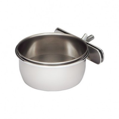 Panama Pet miska dla ptaków 0,28 l z uchwytem zaciskowym