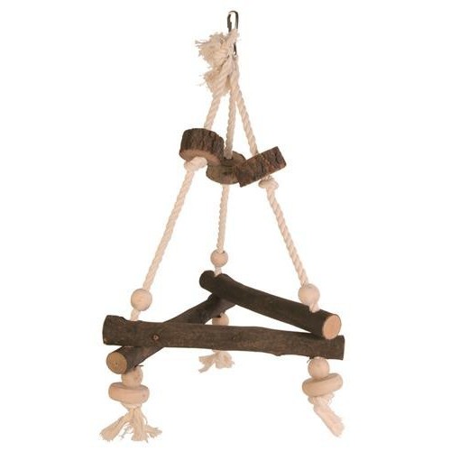 TRÓJKĄT DREWNIANY 27X27X27CM