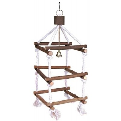 ZABAWKA DREWNIANA DLA PTAKÓW 51cm