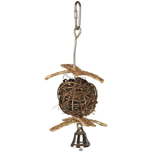 Zabawka dla ptaków z dzwonkiem o 5,5 cm/18 cm