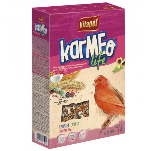 KARMEO LIFE OWOCOWY POKARM DLA KANARKA 500g