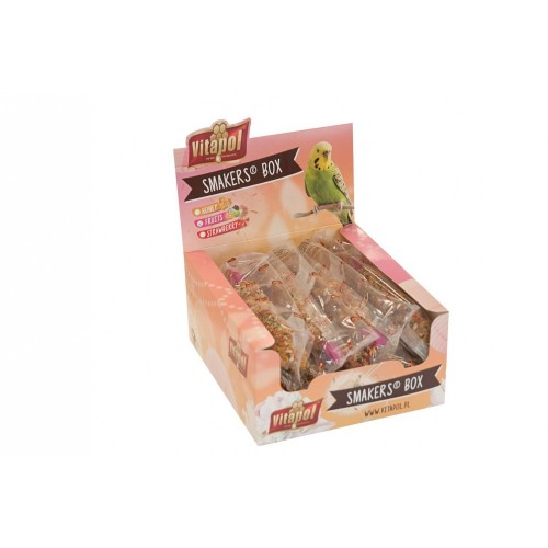 SMAKERS BOX OWOCOWY DLA PAPUGI FALISTEJ 12szt/box