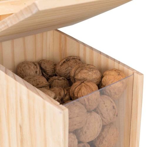 Karmnik dla wiewiórek, 20 × 30 × 30 cm