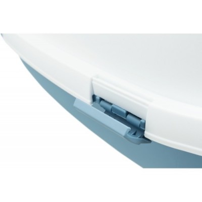 Primo XXL, kuweta kryta, niebieski/szary, 56 × 47 × 71 cm