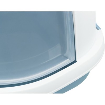 Primo XXL, kuweta kryta, niebieski/szary, 56 × 47 × 71 cm