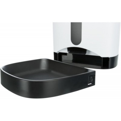 TX8 Karmidło automatyczne, czarne/białe, 4.3 l/24 × 38 × 19 cm