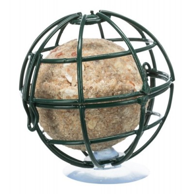 Uchwyt na szybę do kul tłuszczowych, ciemnozielony, metal, 7 cm