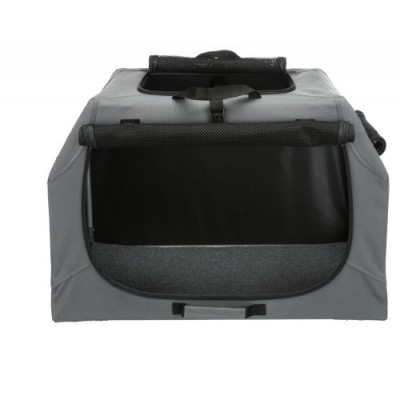 Easy Soft Kennel domowa dla psa, szara, S–M: 71 × 49 × 51 cm